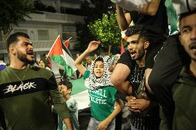 Protest March Against The War In Gaza.