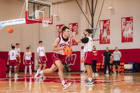 Wisconsin Badgers Men's Basketball Team Holds Local Media Day