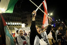 Protest March Against The War In Gaza.