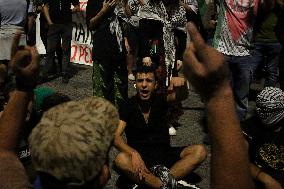 Protest March Against The War In Gaza.