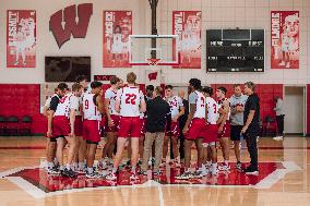 Wisconsin Badgers Men's Basketball Team Holds Local Media Day