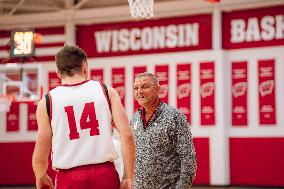 Wisconsin Badgers Men's Basketball Team Holds Local Media Day