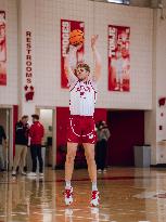 Wisconsin Badgers Men's Basketball Team Holds Local Media Day