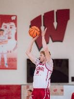 Wisconsin Badgers Men's Basketball Team Holds Local Media Day