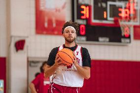 Wisconsin Badgers Men's Basketball Team Holds Local Media Day