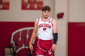 Wisconsin Badgers Men's Basketball Team Holds Local Media Day