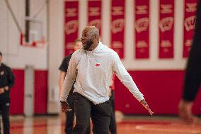 Wisconsin Badgers Men's Basketball Team Holds Local Media Day