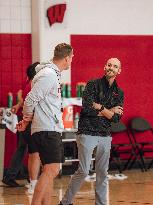 Wisconsin Badgers Men's Basketball Team Holds Local Media Day