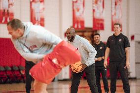 Wisconsin Badgers Men's Basketball Team Holds Local Media Day