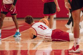 Wisconsin Badgers Men's Basketball Team Holds Local Media Day