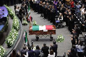 Ifigenia Martínez Posthumous Funeral Tribute