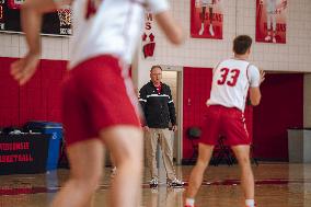 Wisconsin Badgers Men's Basketball Team Holds Local Media Day