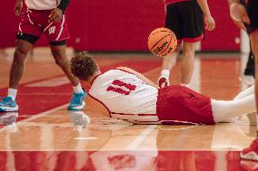 Wisconsin Badgers Men's Basketball Team Holds Local Media Day