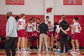 Wisconsin Badgers Men's Basketball Team Holds Local Media Day