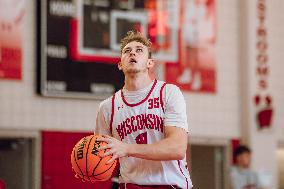 Wisconsin Badgers Men's Basketball Team Holds Local Media Day