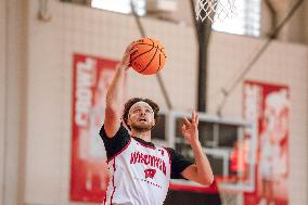 Wisconsin Badgers Men's Basketball Team Holds Local Media Day