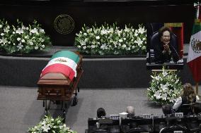 Ifigenia Martínez Posthumous Funeral Tribute