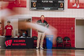 Wisconsin Badgers Men's Basketball Team Holds Local Media Day