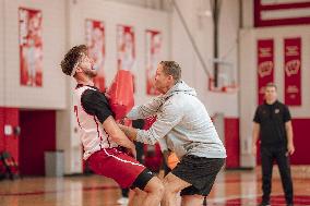 Wisconsin Badgers Men's Basketball Team Holds Local Media Day