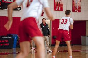 Wisconsin Badgers Men's Basketball Team Holds Local Media Day