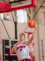 Wisconsin Badgers Men's Basketball Team Holds Local Media Day