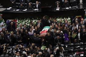 Ifigenia Martínez Posthumous Funeral Tribute