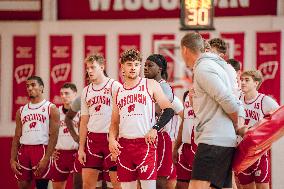 Wisconsin Badgers Men's Basketball Team Holds Local Media Day