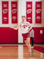 Wisconsin Badgers Men's Basketball Team Holds Local Media Day