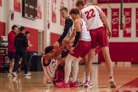 Wisconsin Badgers Men's Basketball Team Holds Local Media Day