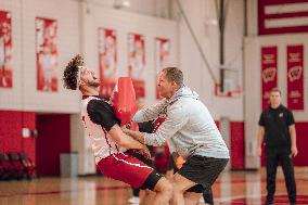 Wisconsin Badgers Men's Basketball Team Holds Local Media Day