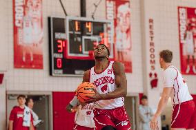 Wisconsin Badgers Men's Basketball Team Holds Local Media Day