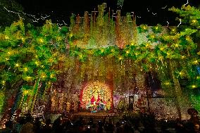 Celebration Of Durga Festival In Kolkata.