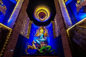 Celebration Of Durga Festival In Kolkata.