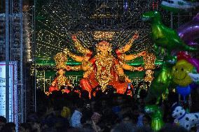 Celebration Of Durga Festival In Kolkata.