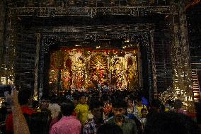 Celebration Of Durga Festival In Kolkata.