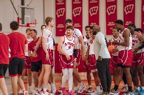 Wisconsin Badgers Men's Basketball Team Holds Local Media Day