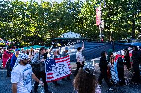 October 7 Anniversary Protest NYC 10.7.2024