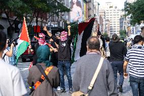 October 7 Anniversary Protest NYC 10.7.2024