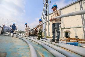 Substation Construction in Nanjing