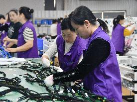 A Car Harness Production Line in Handan