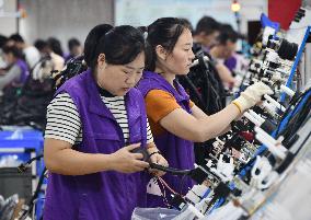 A Car Harness Production Line in Handan