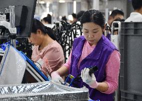 A Car Harness Production Line in Handan