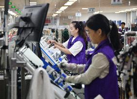 A Car Harness Production Line in Handan