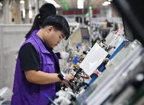 A Car Harness Production Line in Handan