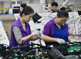 A Car Harness Production Line in Handan