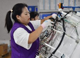 A Car Harness Production Line in Handan