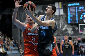 Dnipro beats Cherkasy 82-63 in Ukrainian Basketball SuperLeague match