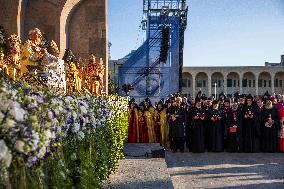 Armenia Blessing Of The Holy Myron