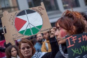 Thousands Of Demonstrators March In Support Of Palestine - Berlin