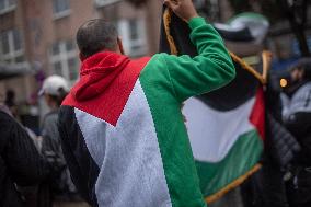 Thousands Of Demonstrators March In Support Of Palestine - Berlin